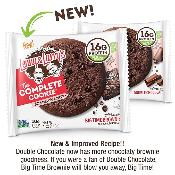 Lenny & Larry's Complete Cookie Starter Pack, Plant Based Cookies, 7 Cookies Total