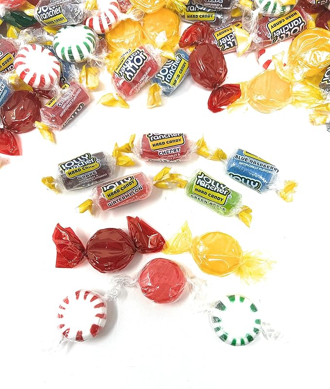 Halloween American Favorite Hard Candy Assorted Bulk Party Mix Ranchers And Old Fashioned Candies Individually Wrapped 12 Flavor Assortment Variety Pack 2 Lbs 150+pcs (32 Oz)