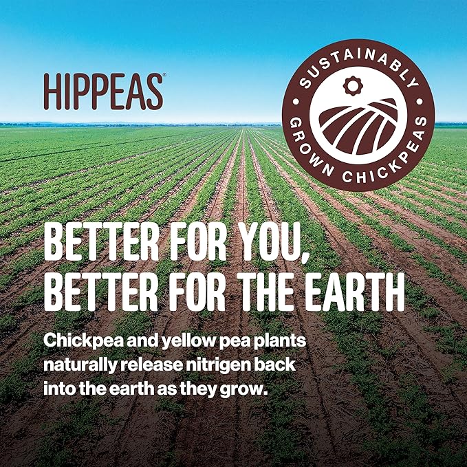 Hippeas Chickpea Puffs, Vegan White Cheddar, 0.8 Ounce (Pack of 18), 3g Protein, 2g Fiber, Vegan, Gluten-Free, Crunchy, Plant Protein Snacks