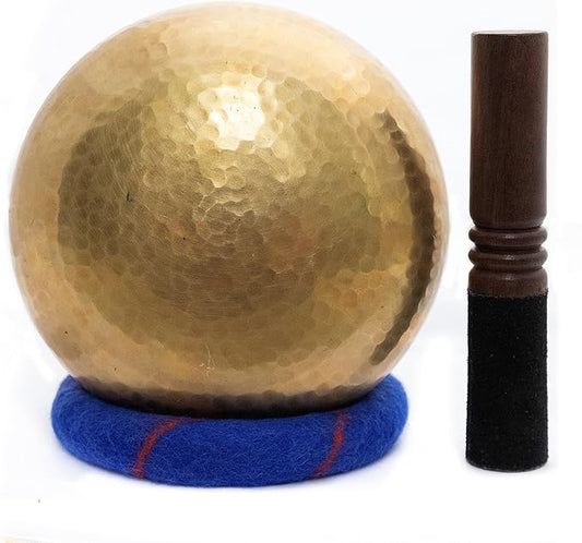 Ohm Store Tibetan Singing Bowl Set — Meditation Sound Bowl Handcrafted (6″)