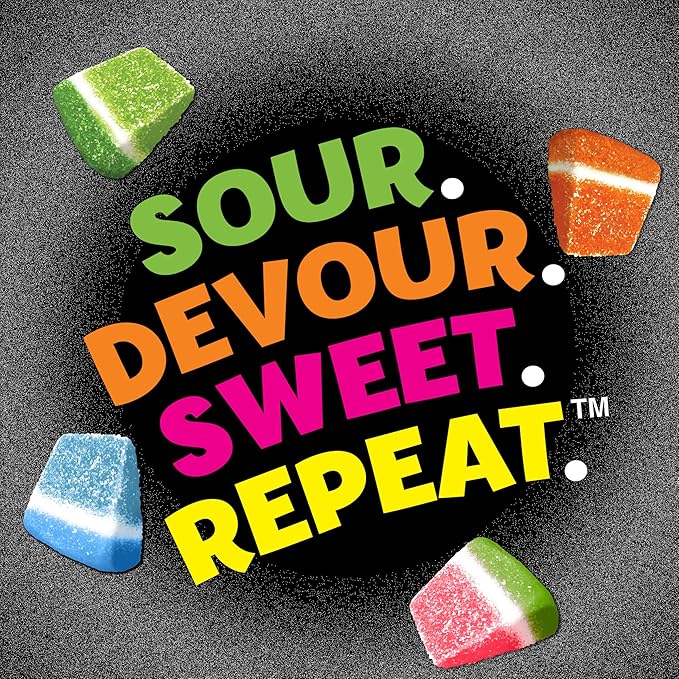 SOUR JACKS Snack Box, Sour Wedges, Variety Snack Pack, 0.5oz bags (75ct)