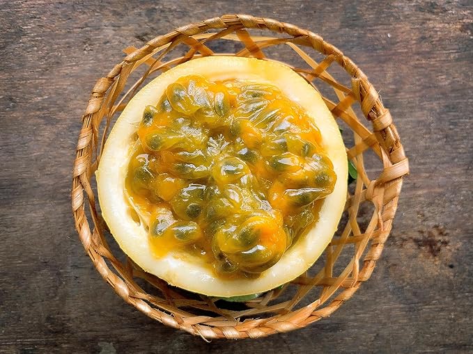 Natura - Passion Fruit Hand Cream - Calming Balm - Fast Absorption - 24-Hour Deep Hydration Skin Moisturizer - Vegan Skin Care - Brazilian Beauty Secrets - Self Care & Body Care - 2.6oz (75g)