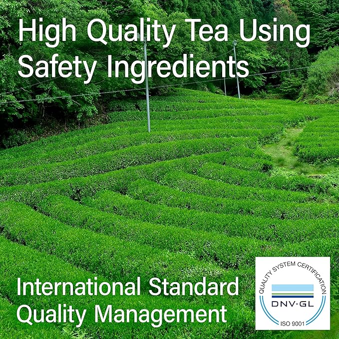 chaganju Genmaicha Green Tea with Matcha, roasted brown rice tea, Low caffeine, Japanese Tea, 3g×60 tea bags