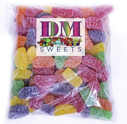 Assorted Fruit Slices - 2.5 lbs of Fresh Sweet Sugar Coated Jelly Candies